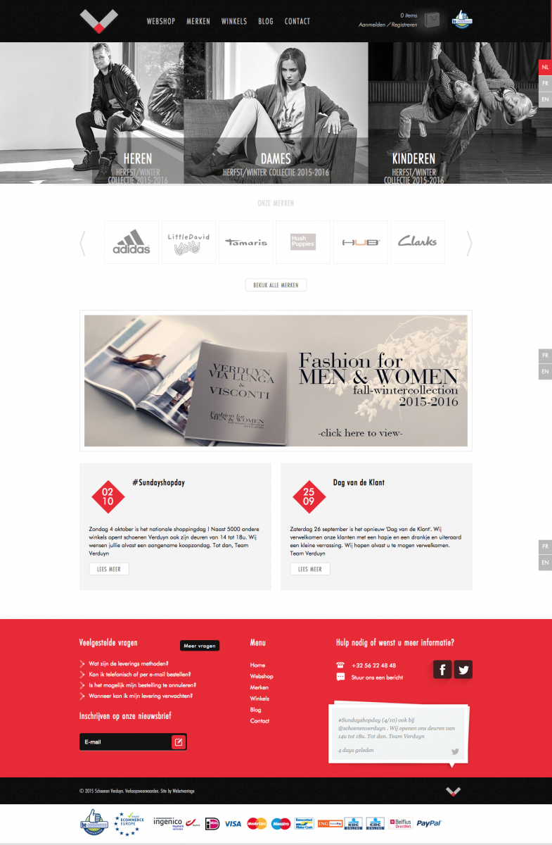 website schoenen verduyn